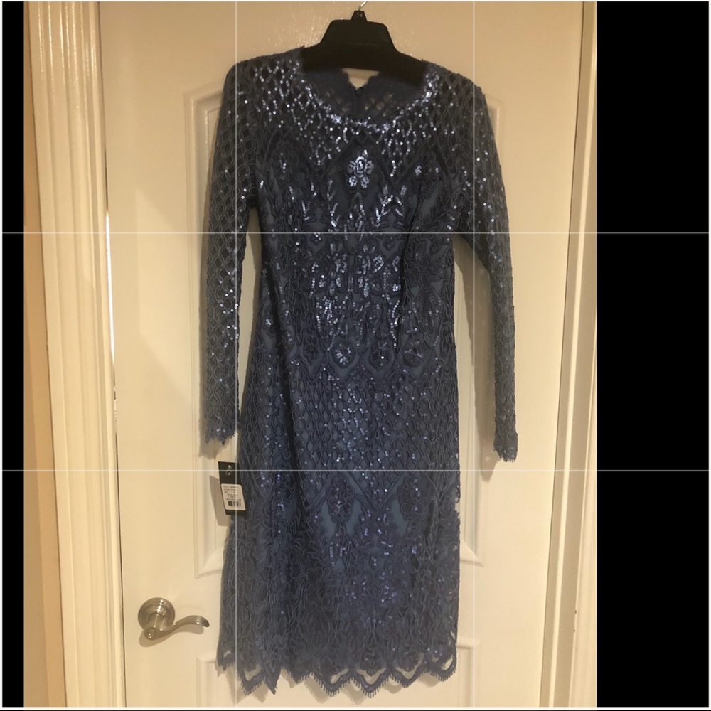 Tadashi Shoji Blue Formal Dress